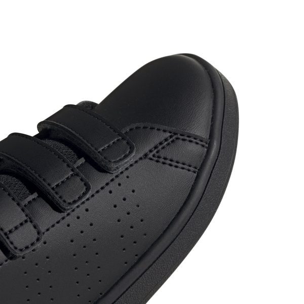 Junior Kids Advantage Leather Black