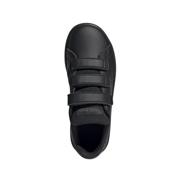 Junior Kids Advantage Leather Black