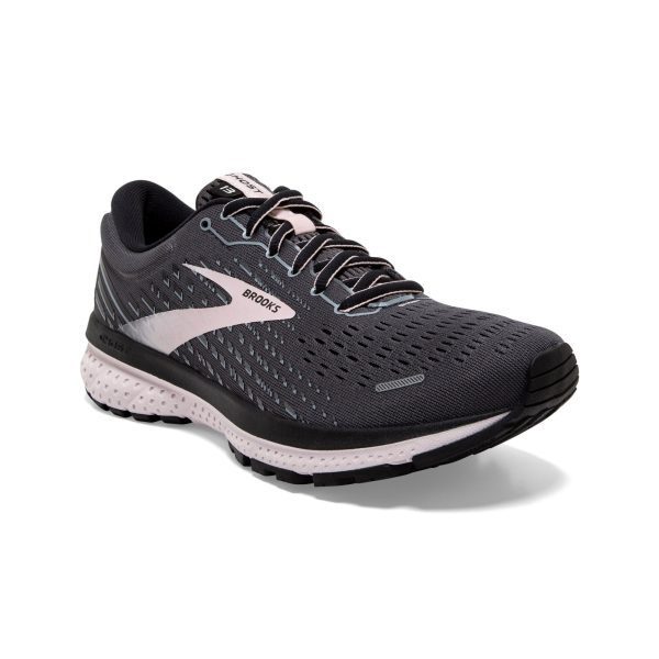 Womens Ghost 13 Grey Running Shoes (Wide Fit D)