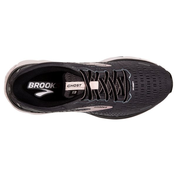 Womens Ghost 13 Grey Running Shoes (Wide Fit D)