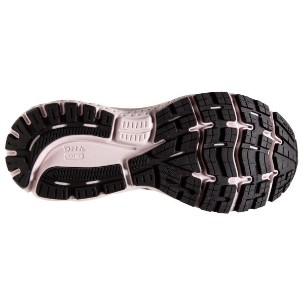 Womens Ghost 13 Grey Running Shoes (Wide Fit D)