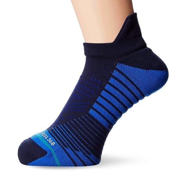 Mens Uncommon Train Tab Socks Blue