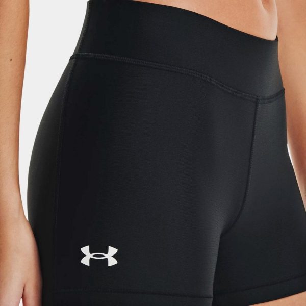 Womens HeatGear Mid-Rise Shorts