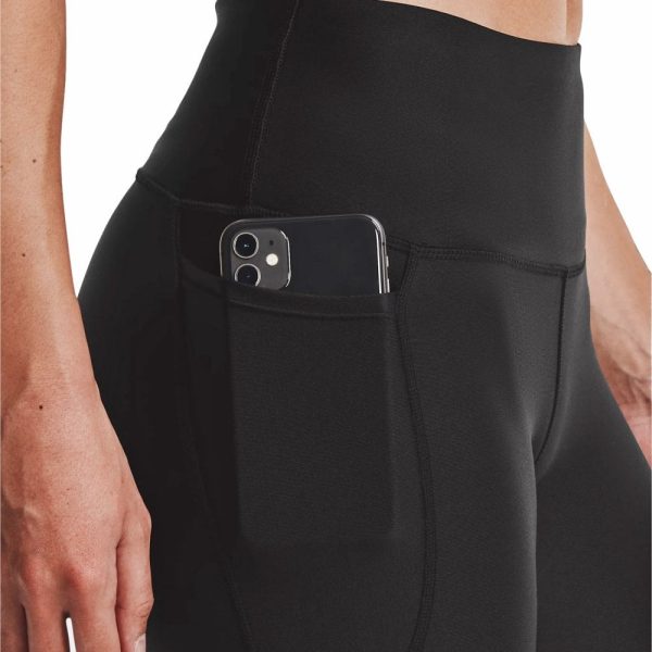 Womens HeatGear No-Slip Waistband 7/8 Leggings