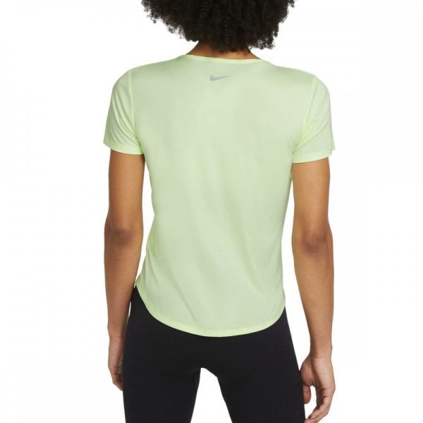 Womens Swoosh Run Tshirt Yellow
