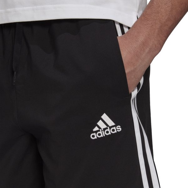 Mens Aeroready Essentials Chelsea 3 Stripes Shorts Black