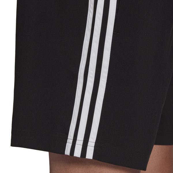 Mens Aeroready Essentials Chelsea 3 Stripes Shorts Black