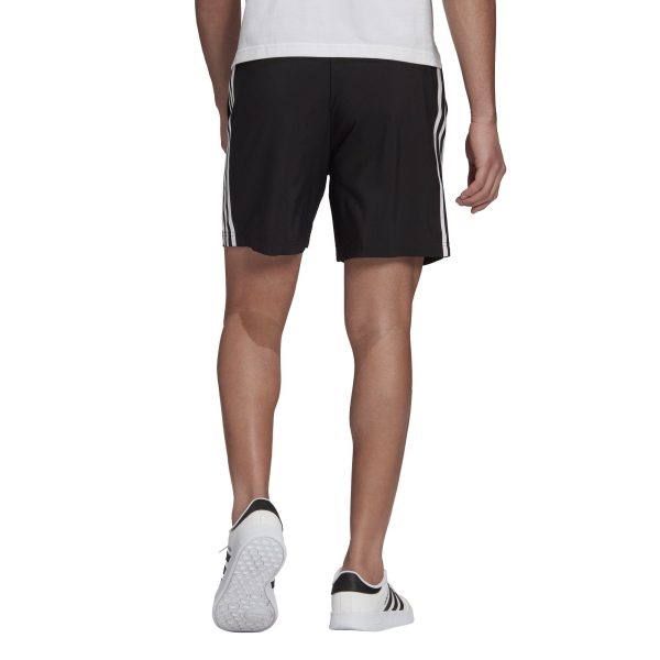 Mens Aeroready Essentials Chelsea 3 Stripes Shorts Black