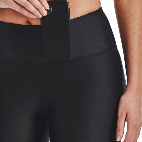 Womens HeatGear Armour Bike Shorts Black