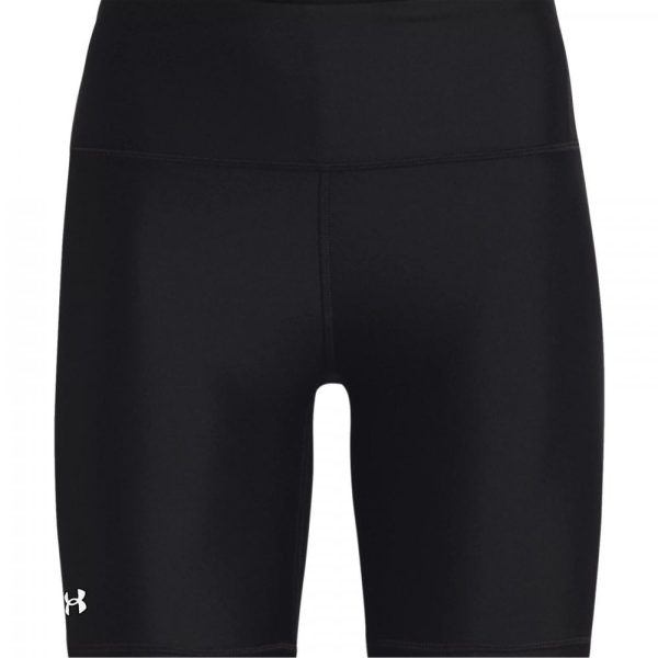 Womens HeatGear Armour Bike Shorts Black