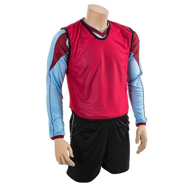 Mesh Training Bib Red