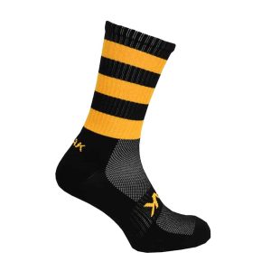 Mid Leg Socks Black Amber
