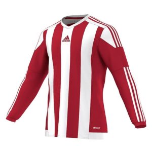 Striped 15 LS Jersey Red/White
