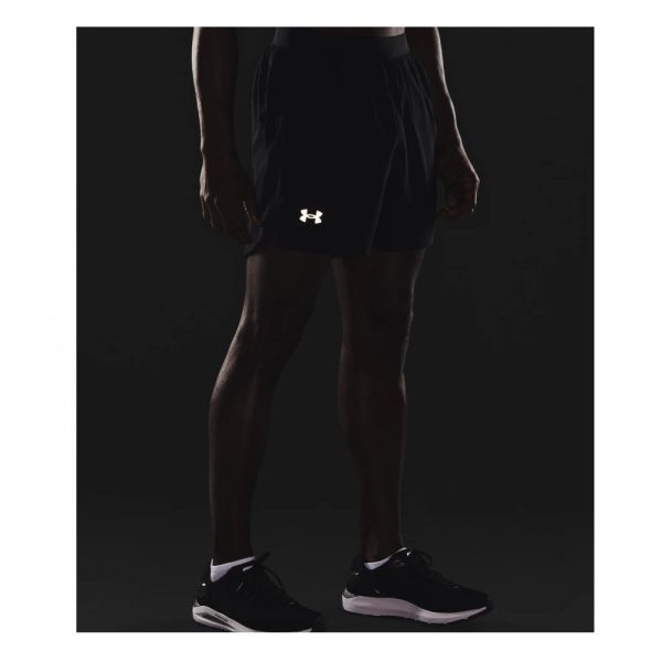Mens Launch Run 5″ Shorts Black