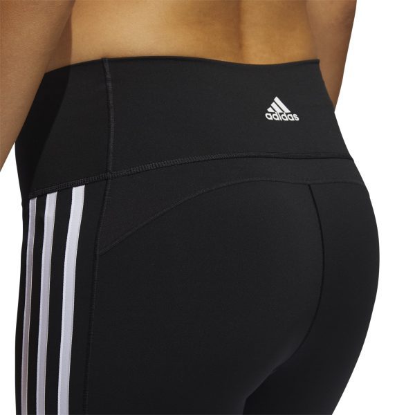 Womens Believe This 2.0 3-Stripe 7/8 Leggings
