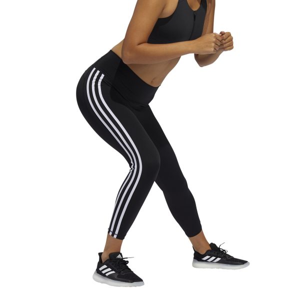 Womens Believe This 2.0 3-Stripe 7/8 Leggings