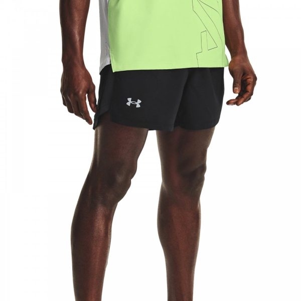 Mens Launch Run 5″ Shorts Black