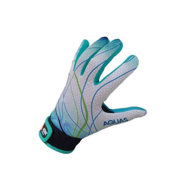 Junior Aquas Sky Gaelic Gloves