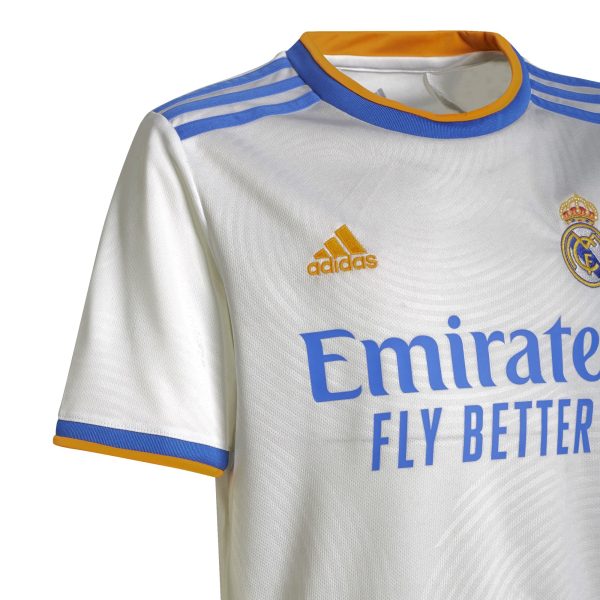 Kids Real Madrid Home Jersey 21/22