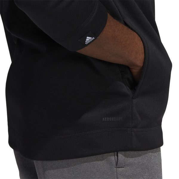 Mens Game & Go Quarter Zip Black