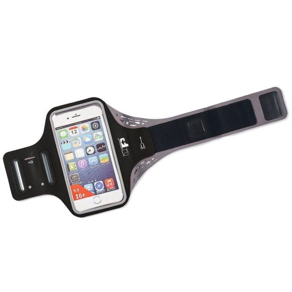 Ridged Phone Holder Black