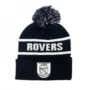 Letterkenny Rovers Logo Bobble Hat Black