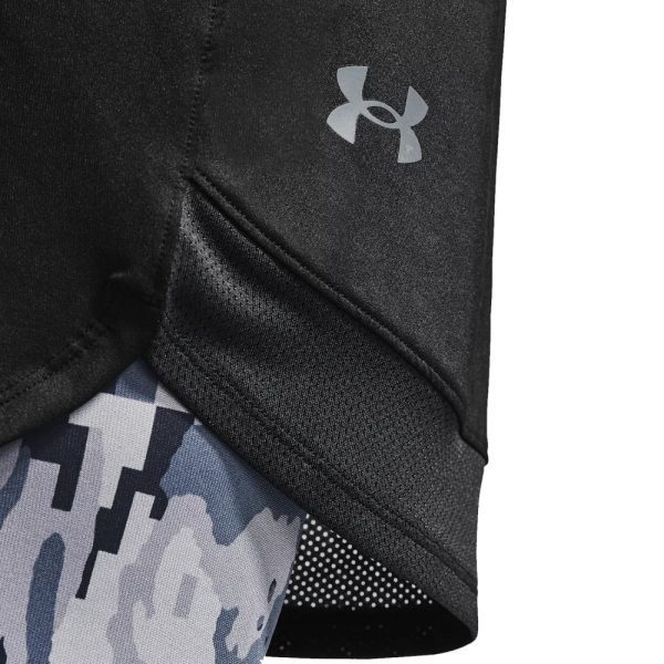 Mens UA Training Stretch Shorts Black
