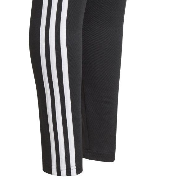 Girls Designed 2 Move 3-Stripes Leggings Black