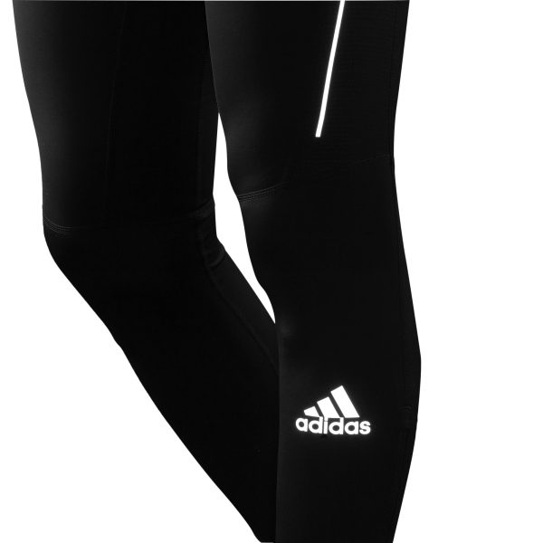 Mens Own the Run Tights Black