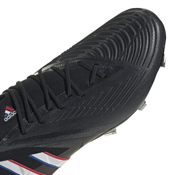 Predator Edge.1 Firm Ground Boots Black