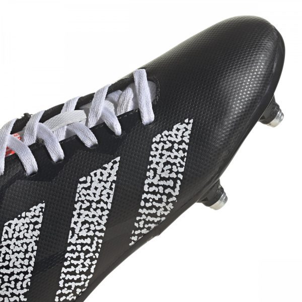 Kids Rugby Soft Ground Boots Black