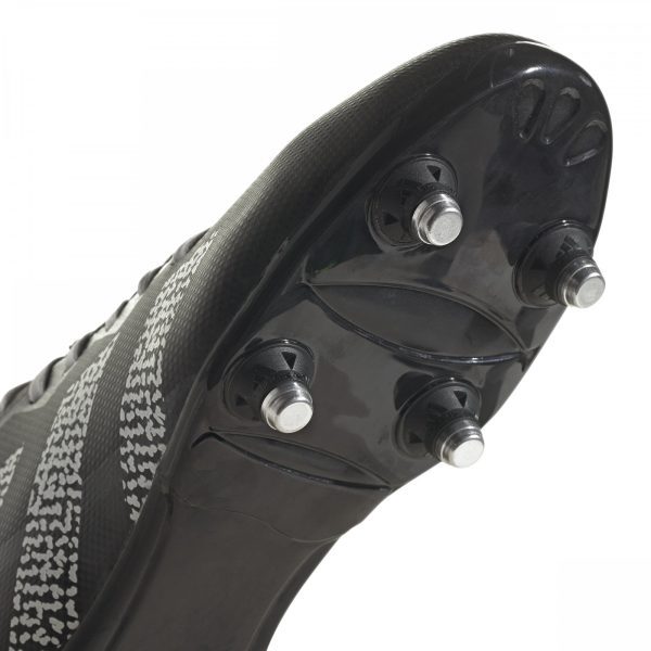 Kids Rugby Soft Ground Boots Black