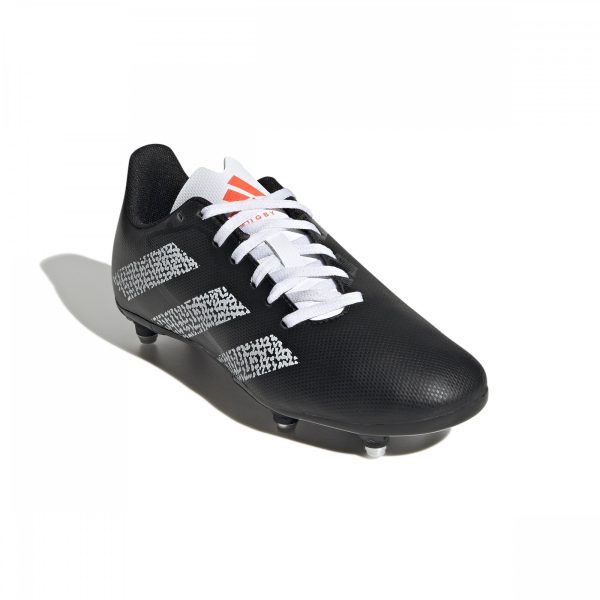 Kids Rugby Soft Ground Boots Black