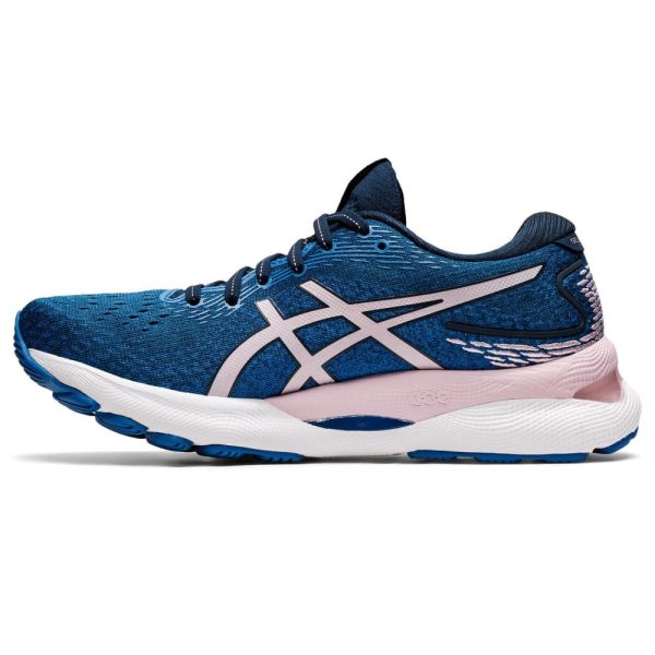 Womens Gel Nimbus 24 Blue Running Shoes