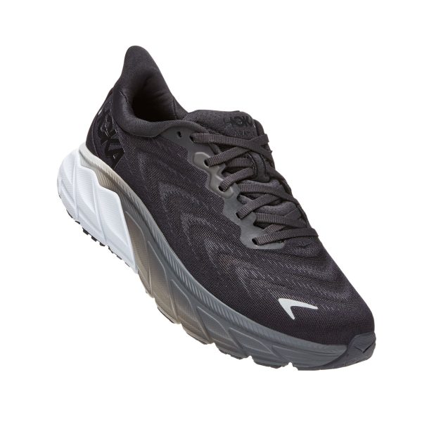 Womens Arahi 6 Black Running Shoes (Wide Fit D)