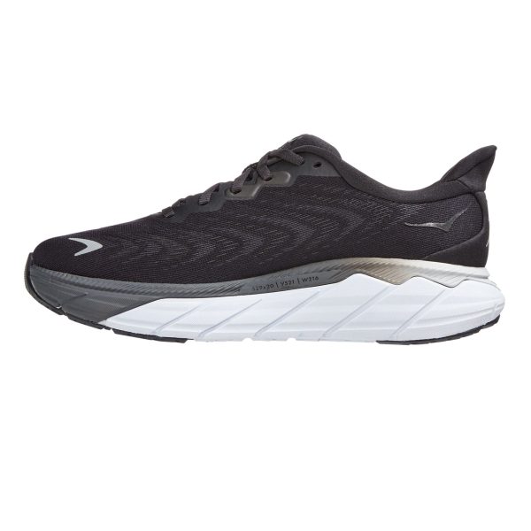 Womens Arahi 6 Black Running Shoes (Wide Fit D)