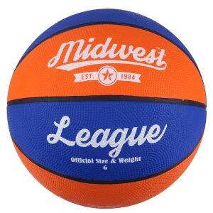 Size 6 League Basketball Blue/Orange