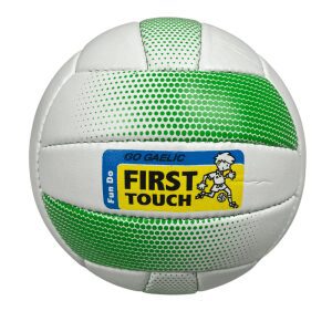 First Touch Gaelic Football U-8yrs White/Green