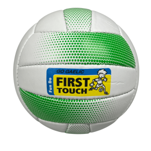 First Touch Gaelic Football U-8yrs White/Green