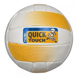 Quick Touch Gaelic Football U-10yrs White/Yellow
