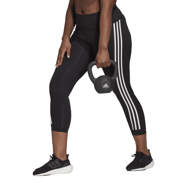 Optime TrainIcons 3-Stripes 7/8 Tights (Plus Size)