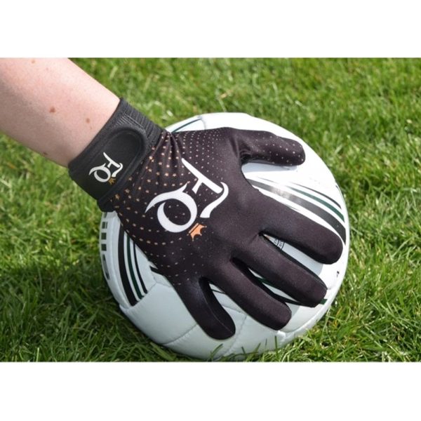 Girls Gaelic Gloves Black