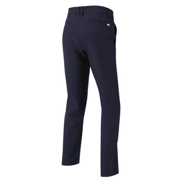 Mens Regular Fit Golf Trousers Navy