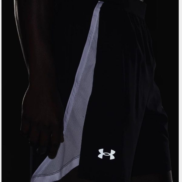Mens Launch Run 7″ Shorts Black