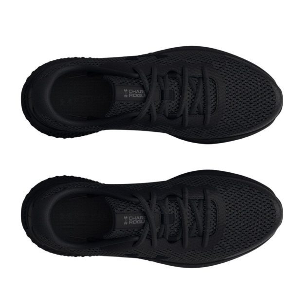 Mens UA Charged Rogue 3 Running Shoes Black