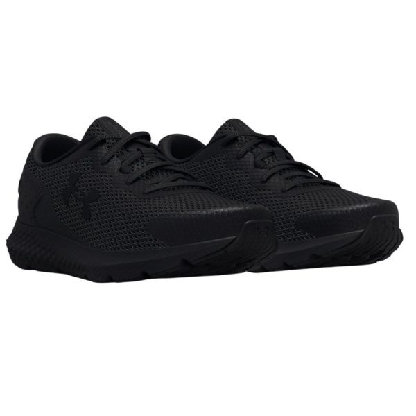 Mens UA Charged Rogue 3 Running Shoes Black