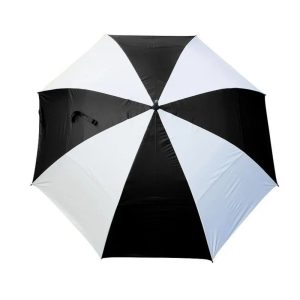 TourDri GR 32 Inch UV Umbrella Black/White