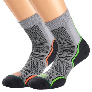 Trail 21 Sock Grey Twin Pack