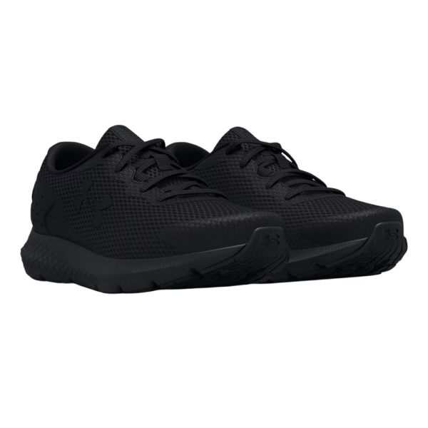 Kids UA Charged Rogue 3 Running Shoes Black