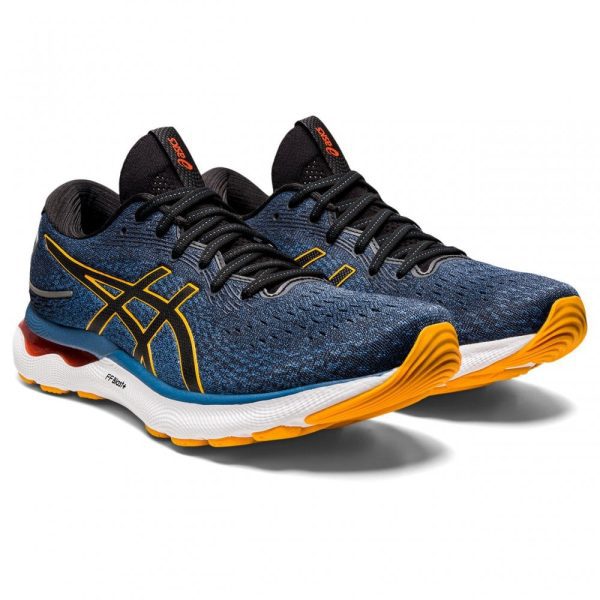 Mens Gel Nimbus 24 Navy Running Shoes